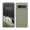 Husa kwmobile pentru Google Pixel 7, Silicon, Verde, 59451.172