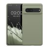 Husa kwmobile pentru Google Pixel 7, Silicon, Verde, 59451.172