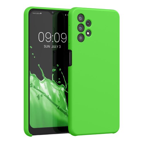 Husa Kwmobile pentru Samsung Galaxy A32 5G, Silicon, Verde, 54336.159