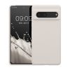 Husa kwmobile pentru Google Pixel 7, Silicon, Alb, 59451.48