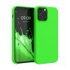 Husa Kwmobile pentru Apple iPhone 12 Pro Max, Silicon, Verde, 52644.44