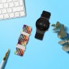 Set 2 curele pentru Xiaomi Mi Watch Color Sport/Watch S1 Active, Kwmobile, Multicolor, Nylon, 59518.02