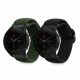 Set 2 curele pentru Xiaomi Mi Watch Color Sport/Watch S1 Active, Kwmobile, Negru/Verde, Nylon, 59518.01