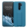 Husa kwmobile pentru Xiaomi Redmi Note 8 Pro, Silicon, Albastru, 58264.224