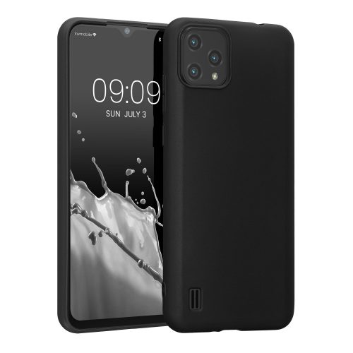 Husa Kwmobile pentru Blackview A55, Silicon, Negru, 59616.47