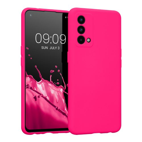 Husa Kwmobile pentru Realme GT Master Edition, Silicon, Roz, 58698.77