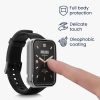 Set 2 Huse Kwmobile pentru Xiaomi Mi Band 7 Pro, Plastic, Negru/Transparent, 59604.01