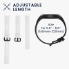 Set 2 Curele pentru Honor Band 5/Band 4, Kwmobile, Negru/Alb, Silicon, 59596.01