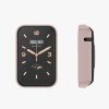 Set 2 Huse Kwmobile pentru Xiaomi Mi Band 7 Pro, Plastic, Negru/Roz, 59604.02