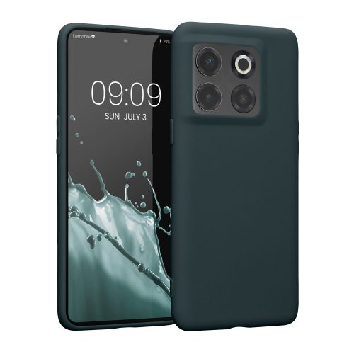 Husa kwmobile pentru OnePlus 10T , Silicon, Albastru, 59644.202