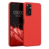 Husa Kwmobile pentru Xiaomi Redmi Note 11 Pro/Redmi Note 11 Pro 5G, Silicon, Rosu, 57373.09