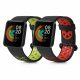 Set 2 curele kwmobile pentru Xiaomi Mi Watch Lite/Redmi Watch, Silicon, Negru/Multicolor, 54831.08