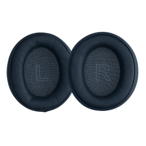 Set 2 Earpads kwmobile pentru Anker Soundcore Life Q35/Soundcore Life Q30, Piele ecologica, Albastru, 57542.17