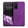 Husa kwmobile pentru Samsung Galaxy S20 FE, Silicon, Violet, 53930.240