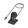 Docking stand kwmobile pentru Ticwatch Pro 3 Lite/Pro 3, Plastic, Negru, 59814.01