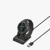 Docking stand kwmobile pentru Ticwatch Pro 3 Lite/Pro 3, Plastic, Negru, 59814.01