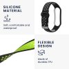 Set 2 curele kwmobile pentru Xiaomi Mi Smart Band 6/Mi Band 6/Band 5, Silicon, Gri/Verde, 59792.02