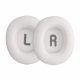 Set 2 Earpads kwmobile pentru JBL Tune 700BT /Tune 750BT/Tune 750BTNC, Piele ecologica, Alb, 59040.02