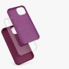 Husa kwmobile pentru Apple iPhone 13, Silicon, Violet, 55878.197