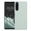 Husa kwmobile pentru Sony Xperia 5 IV, Silicon, Verde, 59866.200