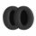 Set 2 Earpads kwmobile pentru Sennheiser HD400S/HD450SE/HD458BT, Piele ecologica, Negru, 59843.01