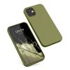 Husa kwmobile pentru Apple iPhone 12/iPhone 12 Pro, Silicon, Verde, 53938.243