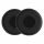 Set 2 Earpads kwmobile pentru Jabra Evolve 75, Piele ecologica, Negru, 59878.01