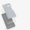 Husa kwmobile pentru Google Pixel 6a, Silicon, Gri, 57815.155