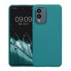 Husa kwmobile pentru Nokia X30 , Silicon, Verde, 59892.57