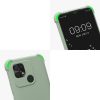 Bumper kwmobile pentru Xiaomi Redmi 10C, Silicon, Verde, 59233.172