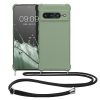 Husa Kwmobile pentru Google Pixel 7 Pro, Verde, Silicon, 59967.172