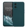 Husa kwmobile pentru OPPO A76, Silicon, Albastru, 59147.57