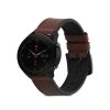 Curea kwmobile pentru Xiaomi Mi Watch/Mi Watch Color Sport, Piele naturala, Maro/Negru, 60119.18