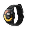 Curea kwmobile pentru Xiaomi Watch S1 Active, Piele naturala, Negru, 60120.01