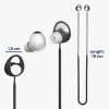 Set 2 Snur kwmobile pentru Samsung Galaxy Buds2 Pro, Silicon, Negru/Albastru, 60106.02