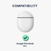 Husa kwmobile pentru Google Pixel Buds Pro, Silicon, Negru, 60100.01