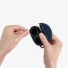 Husa kwmobile pentru Google Pixel Buds Pro, Silicon, Albastru, 60099.17