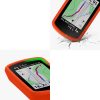 Husa GPS Kwmobile pentru Garmin Edge Explore 2, Portocaliu, Silicon, 60114.29