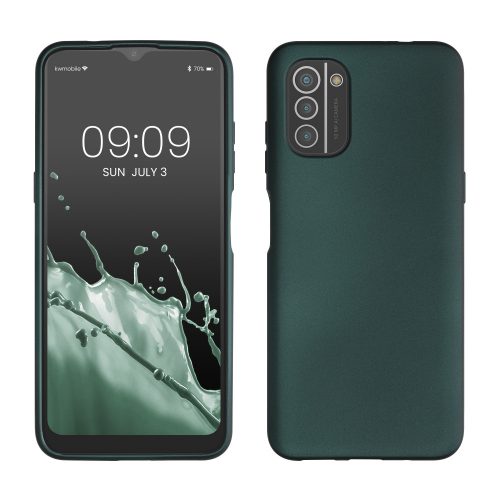 Husa kwmobile pentru Nokia G21/G11, Silicon, Verde, 60136.14