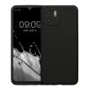 Husa kwmobile pentru Xiaomi Redmi A1, Silicon, Negru, 60137.47