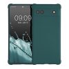 Husa kwmobile pentru Google Pixel 6a, Silicon, Verde, 60163.57