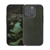 Husa kwmobile pentru Apple iPhone 14 Pro, Lemn, Verde, 59122.80