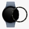 Rama cadran kwmobile pentru Samsung Galaxy Watch 5 (44mm), Aluminiu, Negru/Gri, 60203.01