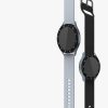 Rama cadran kwmobile pentru Samsung Galaxy Watch 5 (44mm), Aluminiu, Negru/Gri, 60203.01