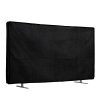 Husa pentru televizor de 55" Kwmobile, Negru, Textil, 60189.01