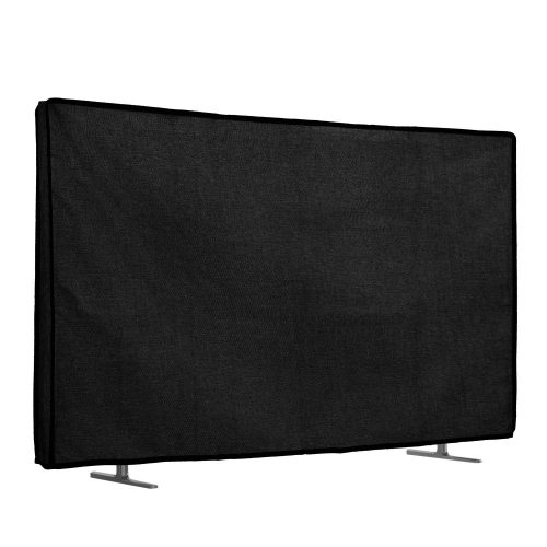 Husa pentru televizor de 43" Kwmobile, Negru, Textil, 60191.01