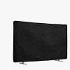 Husa pentru televizor de 43" Kwmobile, Negru, Textil, 60191.01