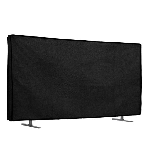 Husa pentru televizor de 65" Kwmobile, Negru, Textil, 60190.01