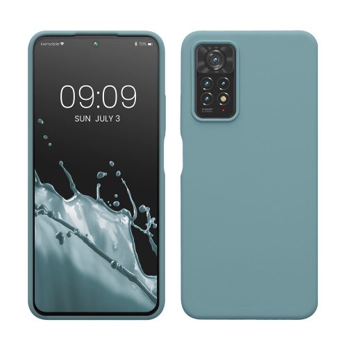 Husa kwmobile pentru Xiaomi Redmi Note 11 Pro/Redmi Note 11 Pro 5G/Redmi Note 12 Pro , Silicon, Verde, 57373.206