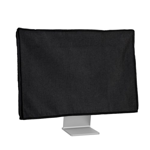 Husa pentru monitor de 24-26" Kwmobile, Negru, Textil, 60249.01